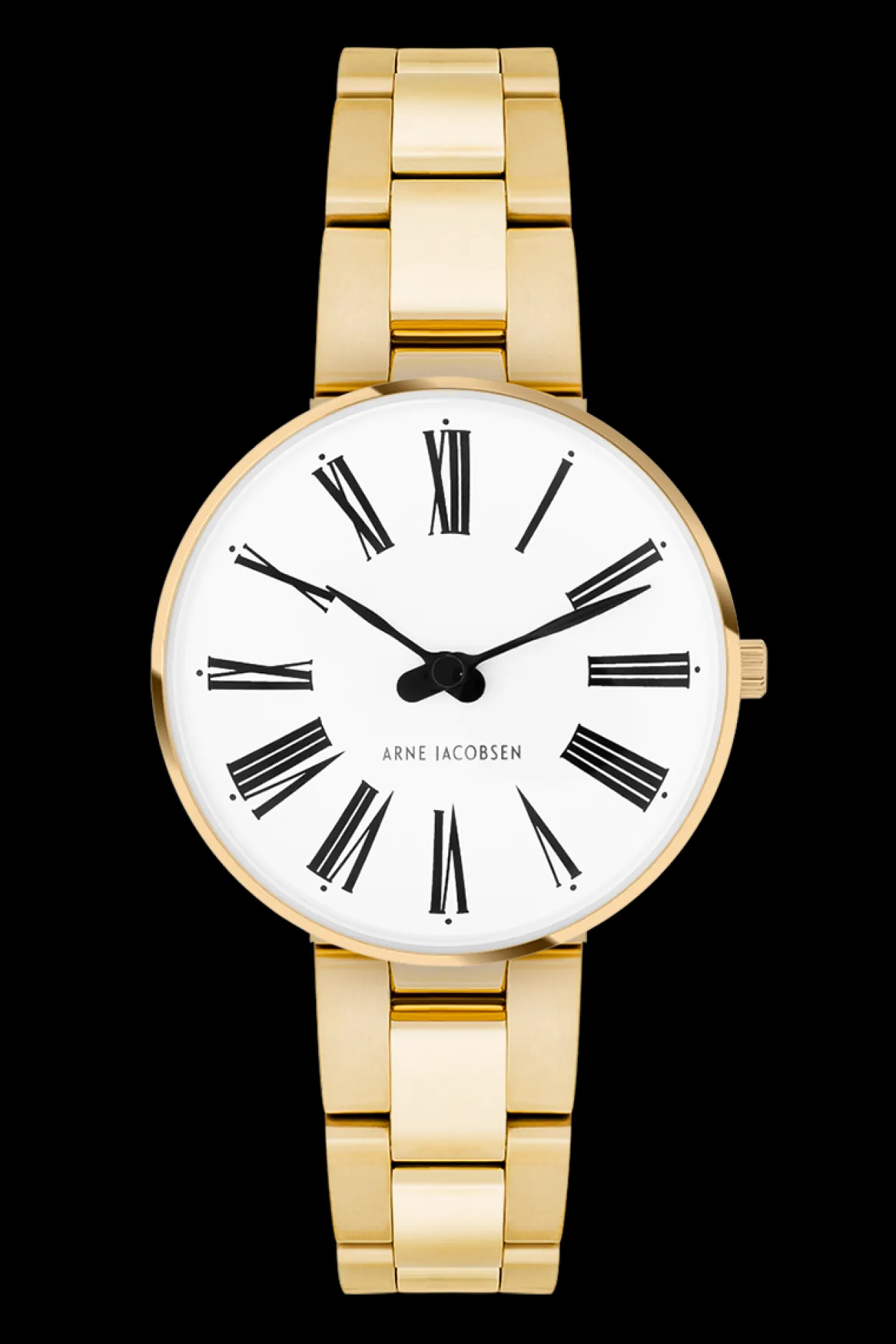 ARNE JACOBSEN ROMAN DOUBLE LÆNKE OG HVID SKIVE - 53313-1429