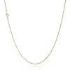 BNH ANKER FACET HALSKÆDE 8 KARAT GULD 1,4 MM BRED 42 CM - A805042F