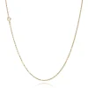 BNH ANKER FACET HALSKÆDE 14 KARAT GULD 38 CM - A1406038F