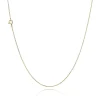BNH ANKER FACET HALSKÆDE 14 KARAT GULD 60 CM - A1404060F