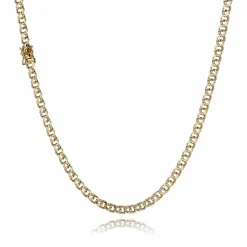 BNH BISMARK HALSKÆDE 8 KARAT 4,0 MM BRED 45 CM - B840045LK