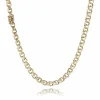 BNH BISMARK HALSKÆDE 8 KARAT GULD 6,1 MM BRED 45 CM LANG - B861045LK