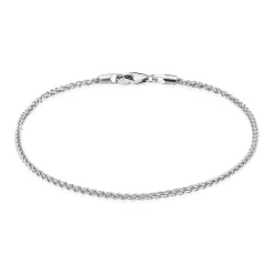 BNH HVEDE ARMBÅND I 14 KARAT HVIDGULD 18,5 CM - HH1413018CF