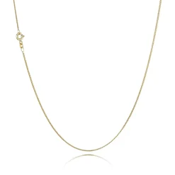 BNH PANSER HALSKÆDE 14 KARAT GULD 0,35 TRÅD 50 CM - P1403550F