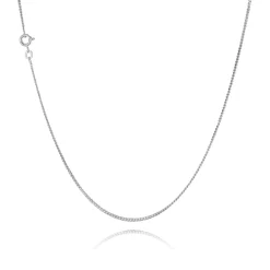 BNH PANSER HALSKÆDE SØLV TRÅD 0,55 42 CM - SP05542F