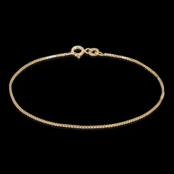 BNH VENEZIA ARMBÅND 14 KARAT GULD I 18 CM - V1410018F