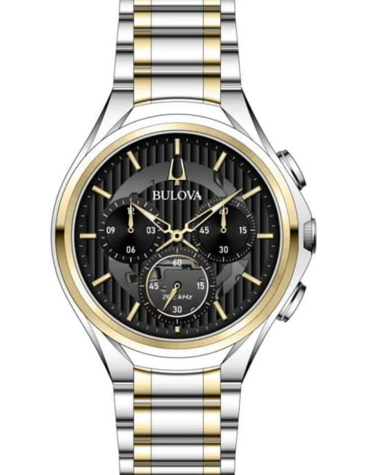 BULOVA CURV UR HERRE TO FARVET - 98A301