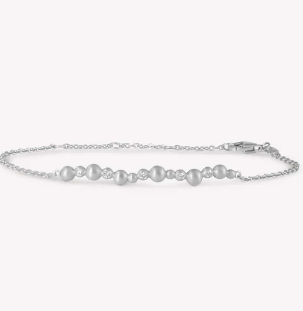 BYBIEHL PEBBLES ARMBÅND SØLV - 2-3801A-R