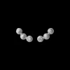BYBIEHL PEBBLES ØRERING SØLV - 4-3808A-R