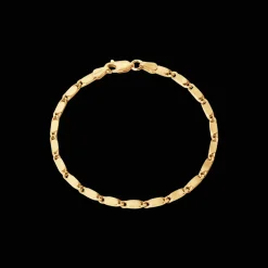 CAMILLE BRINCH LARGE ESSENTIA ARMBÅND FORGYLDT SØLV - LEB-FG-18