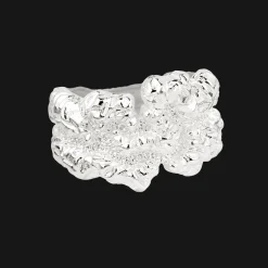 CAMILLE BRINCH LEVITATE CRUSH EVEN BIGGER RING SØLV - EBLCRR
