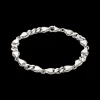 CAMILLE BRINCH MEDIUM CB ARMBÅND I SØLV 18 CM - MCBA-18
