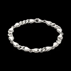 CAMILLE BRINCH MEDIUM CB ARMBÅND I SØLV 18 CM - MCBA-18