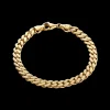 CAMILLE BRINCH PANZER MEDIUM ARMBÅND FORGYLDT SØLV 18 CM - MPA-FG-18