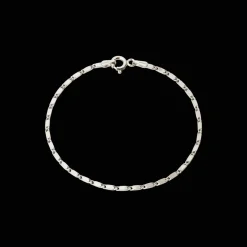 CAMILLE BRINCH SMALL ESSENTIA ARMBÅND SØLV 19 CM - SEB-19