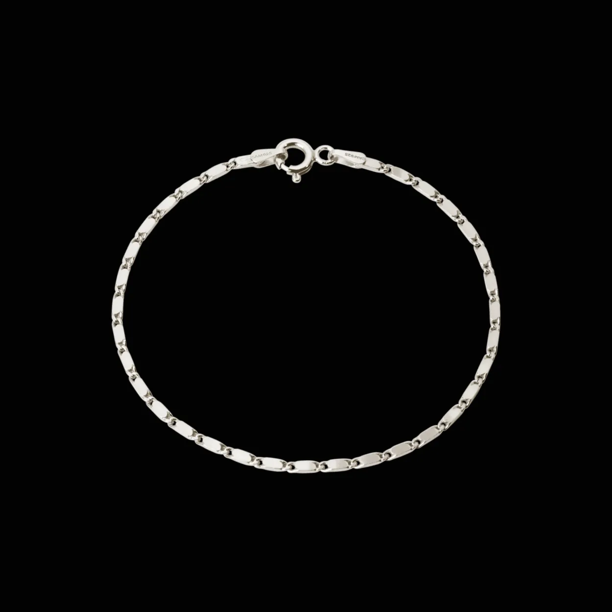 CAMILLE BRINCH SMALL ESSENTIA ARMBÅND SØLV 17 CM - SEB-17