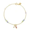 CARRÉ GEM CANDY AMRBÅND SØLV FORGYLDT - FB 4364 LBBIPSTZPE16+1,5+1,5CM