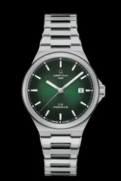 CERTINA DS 7 LÆNKE GRØN SKIVE - C0434072209100