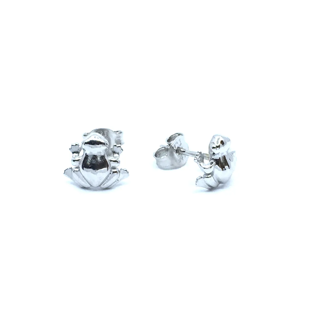 CHRISTOFFERSEN JEWELLERY ØRERINGE SØLV MED FRØ - 3070635