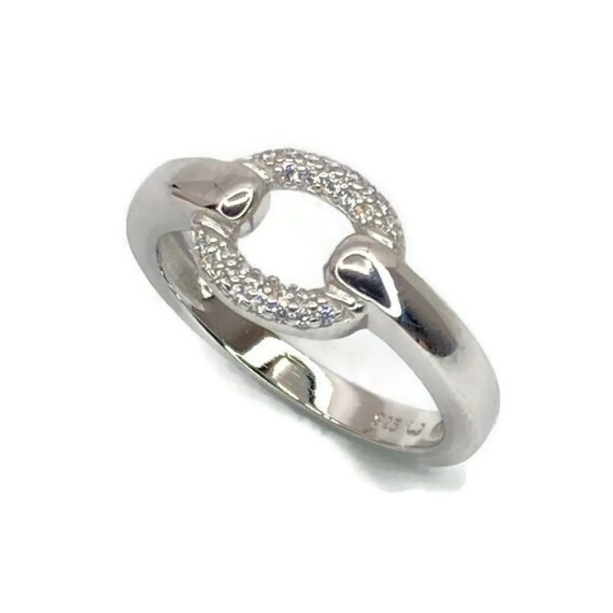 CHRISTOFFERSEN JEWELLERY RING SØLV MED ZIRKONIA - 5070962