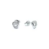 CHRISTOFFERSEN JEWELLERY ØRERINGE MED KNUDE UDEN STEN - 3010574
