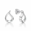CHRISTOFFERSEN JEWELLERY ØRERINGE DRÅBE FORMET - 3070473