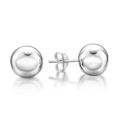 CHRISTOFFERSEN JEWELLERY ØRERINGE KUGLE 4MM SØLV - 3010254