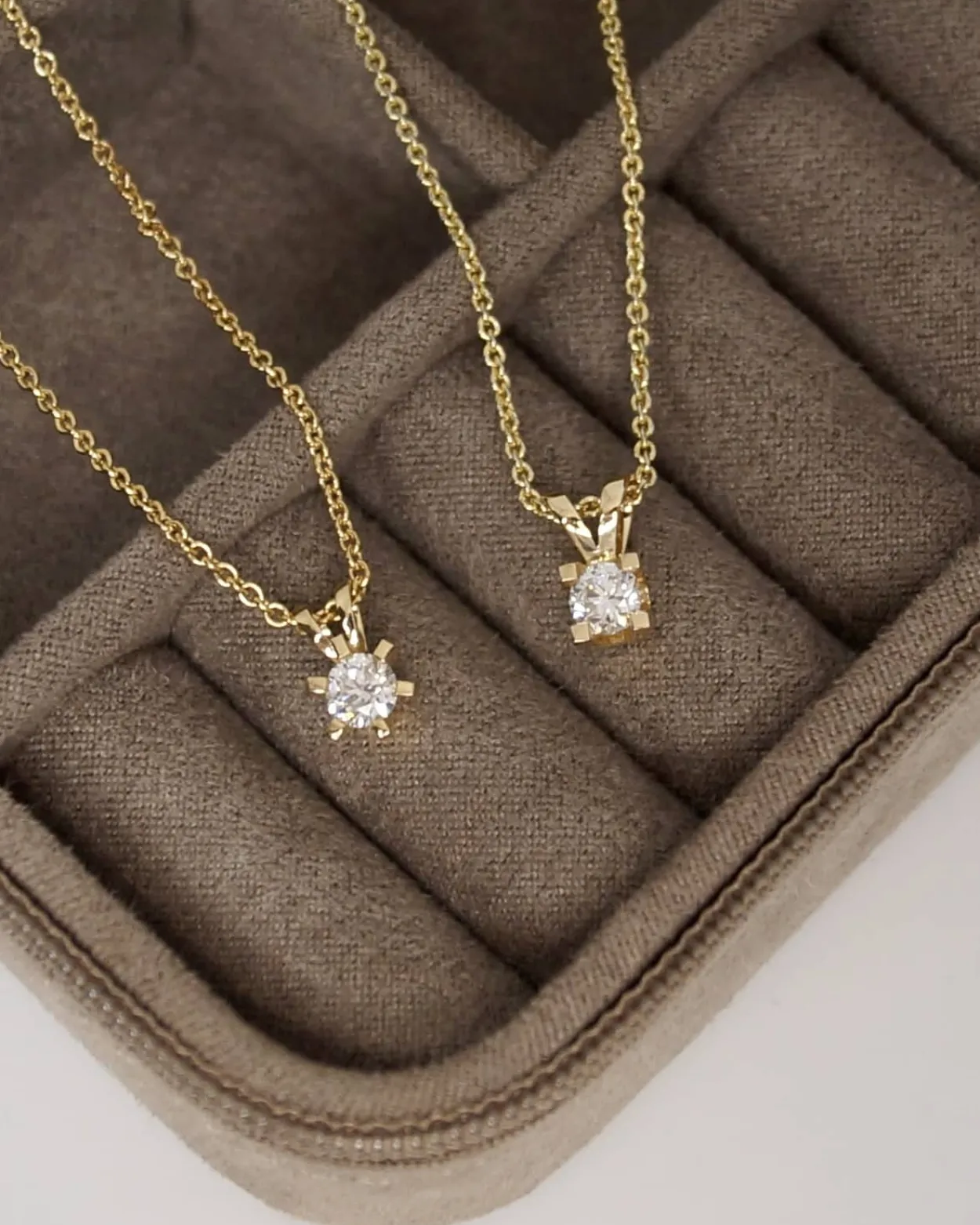 CHRISTOFFERSEN JEWELLERY CARLA VEDHÆNG 14 KARAT GULD MED BRILLANT 0,38 CARAT – 4000171