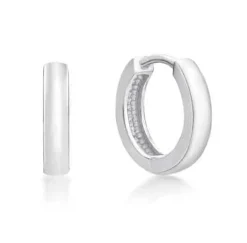 CHRISTOFFERSEN JEWELLERY ØRERINGE SØLV CREOL 3X12 MM - 3010044