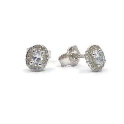 CHRISTOFFERSEN JEWELLERY SØLV ØRESTIK MED ZIRKONIA - 3070775