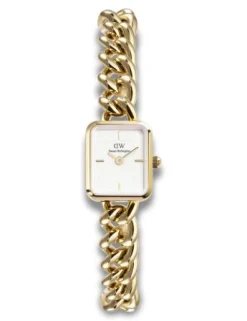 DANIEL WELLINGTON CHAIN MINI UR FIRKANTET - DW00100836