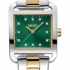 DKNY CITY MIDI MULTI UR DAME TO FARVET MED GRØN SKIVE - DK1L004M0075