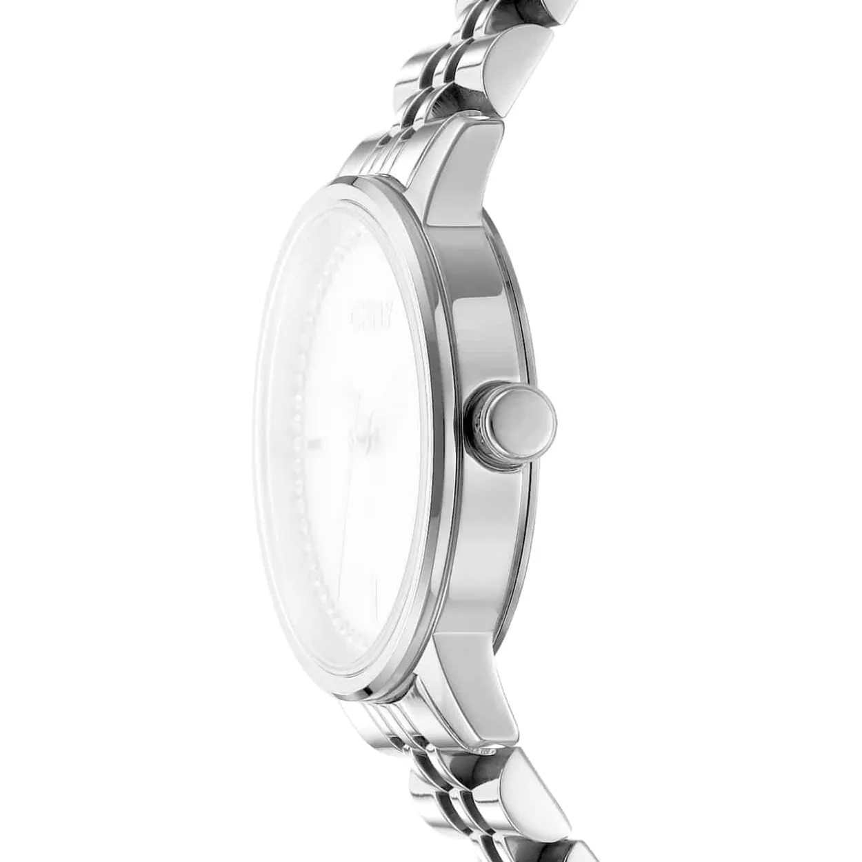 DKNY EVERYDAY UR DAME I STÅL MED STEN PÅ SKIVEN - DK1L086M0045