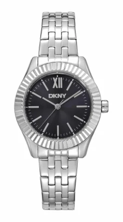 DKNY EVERYDAY UR DAME STÅL MED LÆNKE - DK1L017M1055