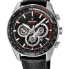 FESTINA UR HERRE STÅL CHRONOGRAF MED LÆDERREM - F20202/4