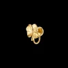 FLORA DANICA FIRKLØVER EAR CUFF FORGYLDT SØLV - FLC-EACU-G