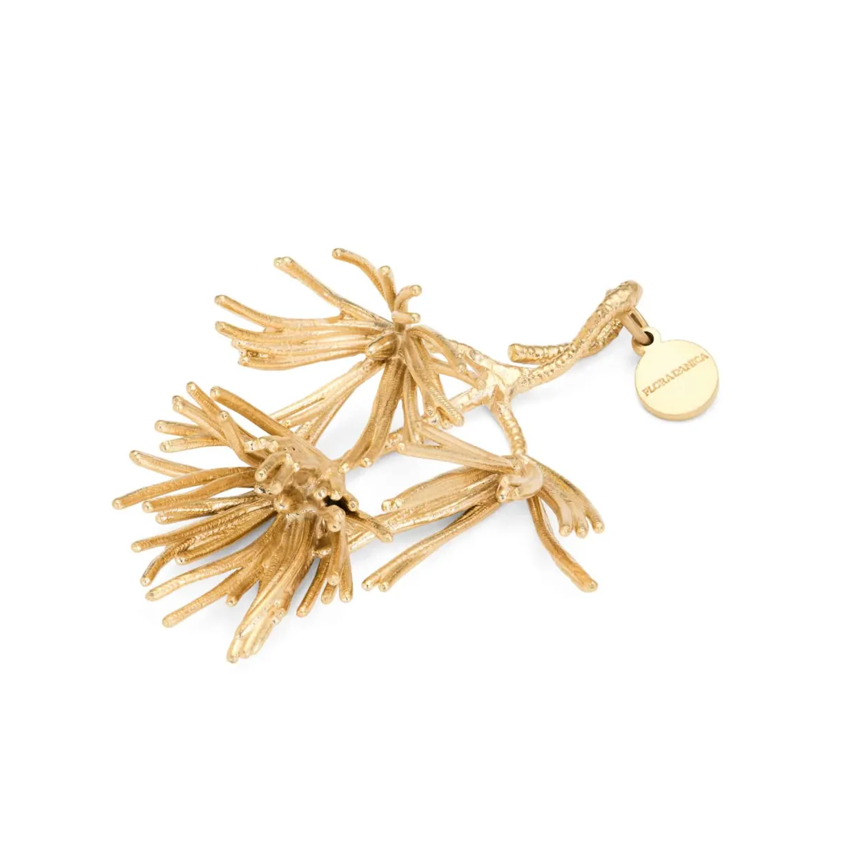FLORA DANICA GRANGREN JULEPYNT I BELAGT 18 KARAT GULD - XMAS-GRANGREN-G