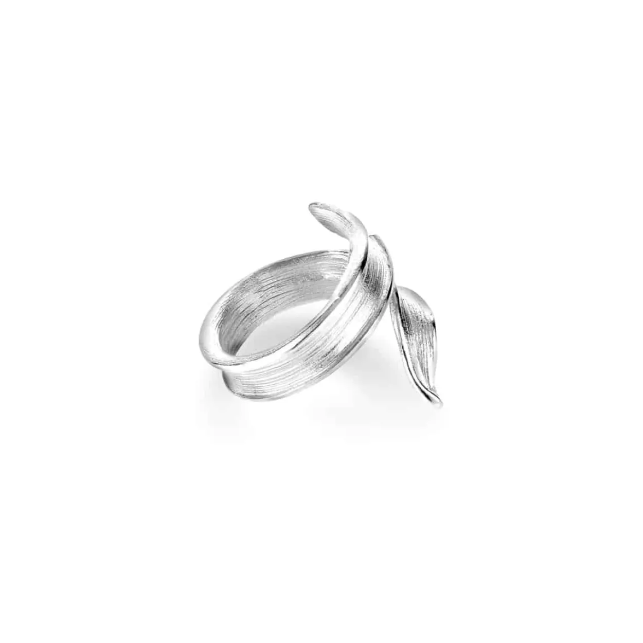 FLORA DANICA GRÆS RING SØLV STATEMENT - GR-StRi-S