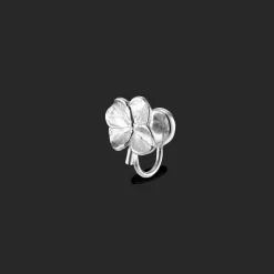 FLORA DANICE FIRKØVER EAR CUFF SØLV - FLC-EACU-S