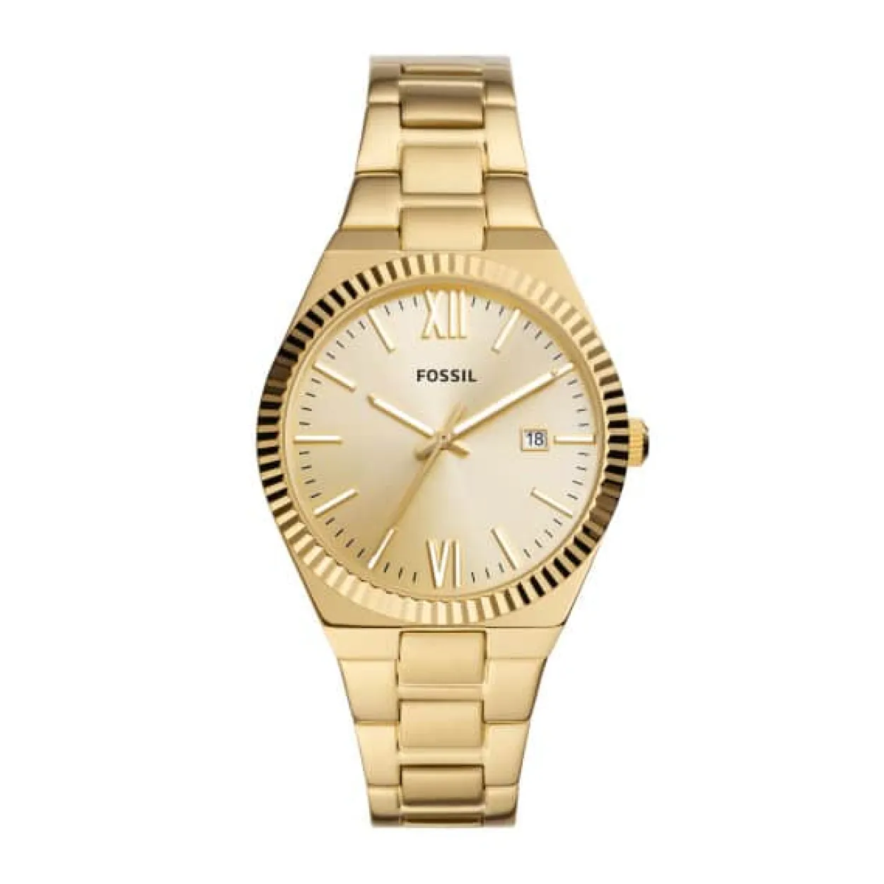 FOSSIL SCARLETTE GULD MED LÆNKE - ES5299