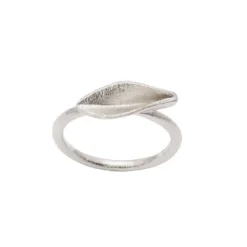 HEIRING GRASS RING MINI I RHODINERET SØLV - 52-0-80RH