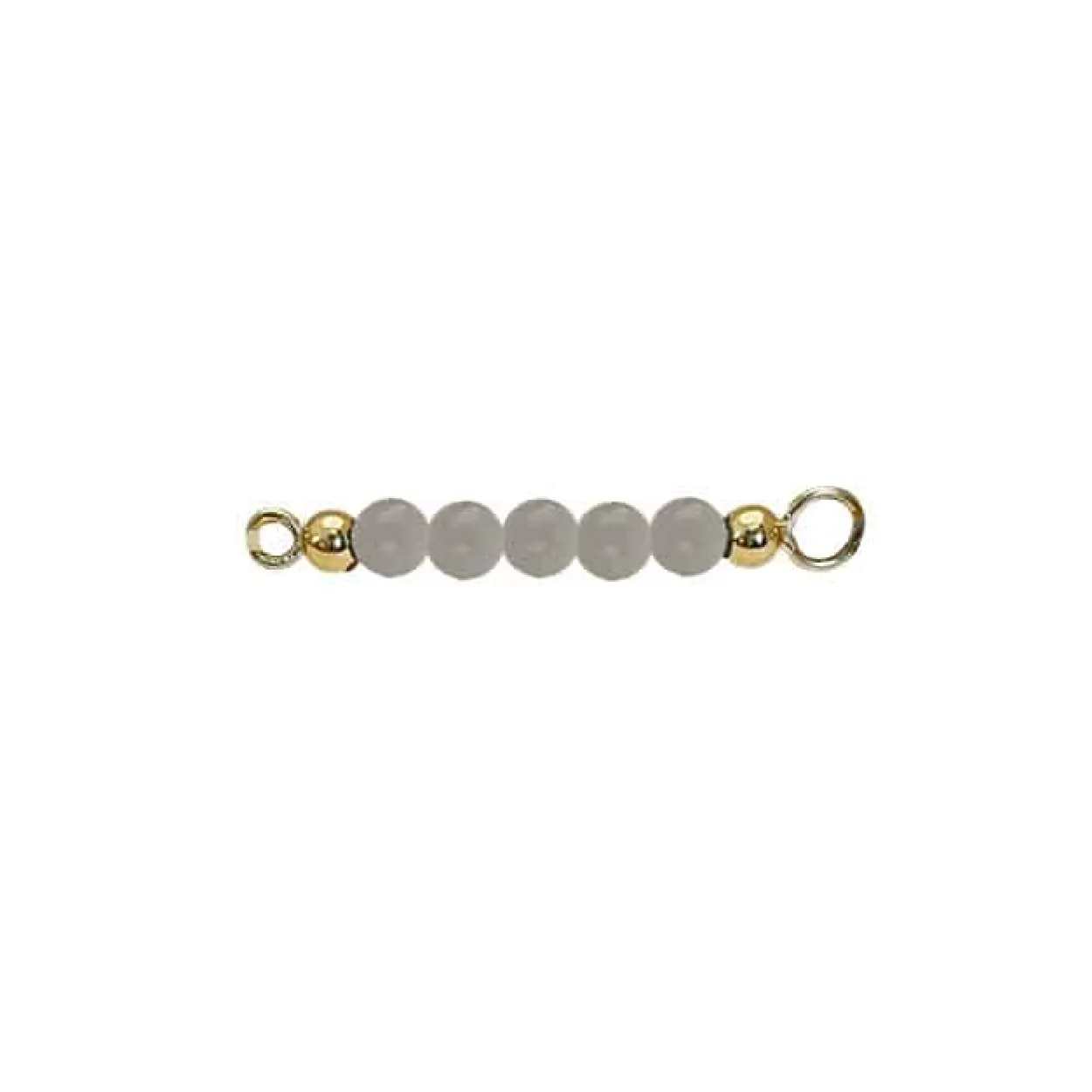 HEIRING GREY MOON TOP TIL MULTI ARMBÅND FORGYLDT SØLV - 53-4-13FG