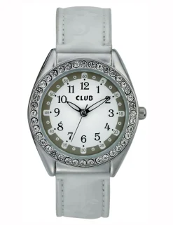 INEX CLUB PIGE UR HVID MED STEN - A65141S0A