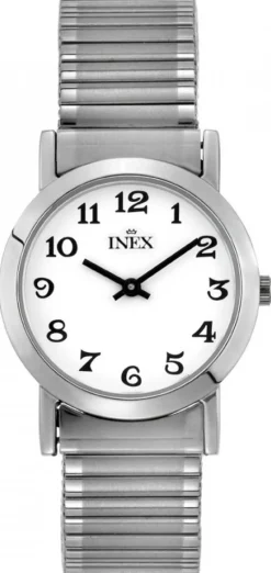 INEX DAME UR STÅL MED FLEX LÆNKE - A12004-1S0A