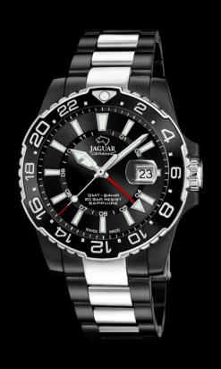 JAGUAR LIMITED EDITION SORT OG STÅL -J1031/1S