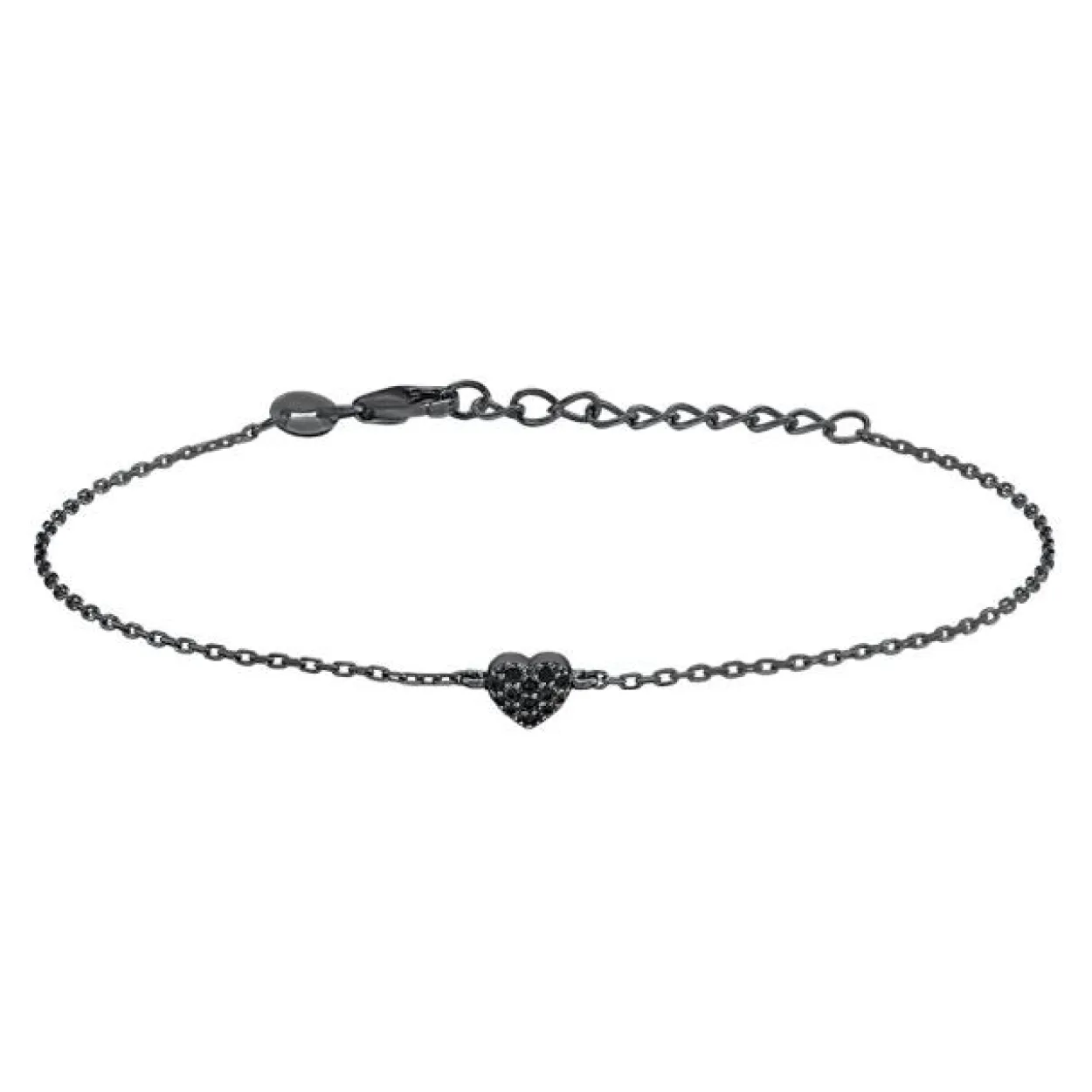 JOANLI NOR ALMANOR OXYDERET ARMBÅND SØLV - 845 059-2