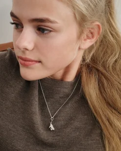 KAY BOJESEN JEWELRY KANIN HALSKÆDE SØLV MED KÆDE - KBJ-6