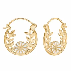 LUND COPENHAGEN MARGUERIT ØRERING CREOL KRANS- 9095086-M