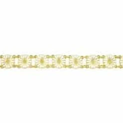 LUND COPENHAGEN MARGUERIT ARMBÅND 11 MM SØLV FORGYLDT - 901011-M