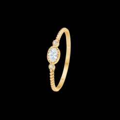 MADS Z ANTONIA RING 8 KARAT GULD MED STEN - 3347054